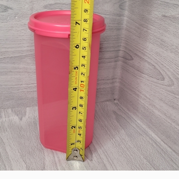 Tupperware Modular Mates Pink Round Set Of 4 Round Containers - Picture 7 of 9